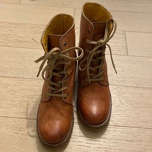 Frye ankle boots, size 8